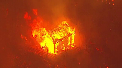 RPV Home in Flames