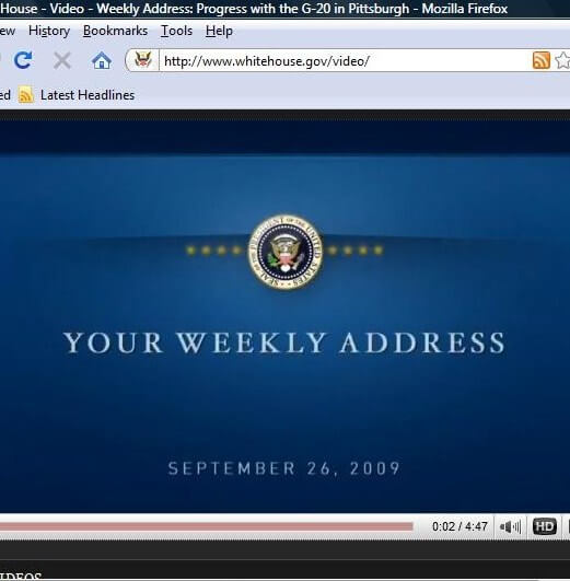 Your Weekly Address