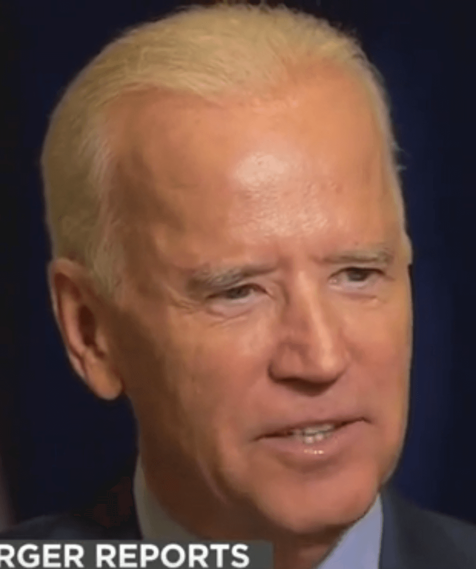 Biden of the Remarkably Smooth Forehead
