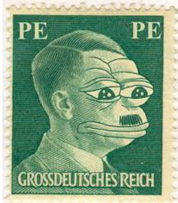 Pepe as Hitler